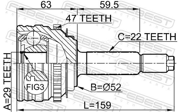 Febest 1110-006A47