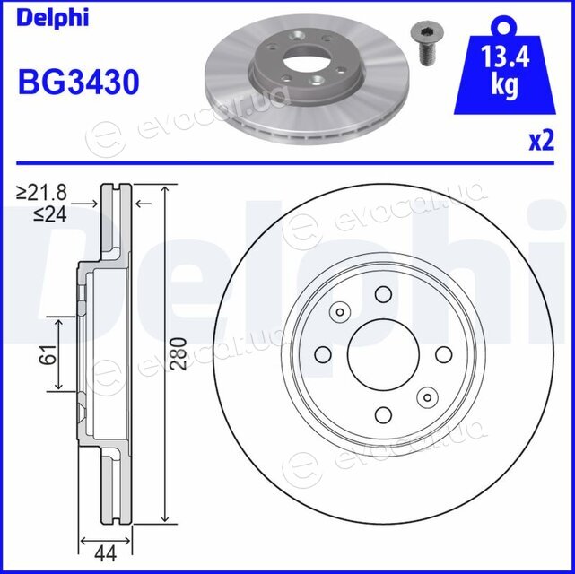 Delphi BG3430