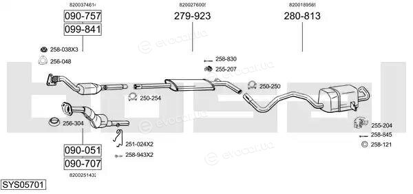 Bosal SYS05701