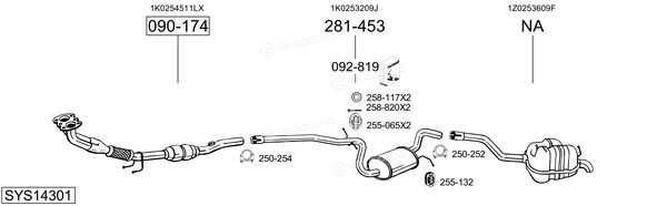 Bosal SYS14301