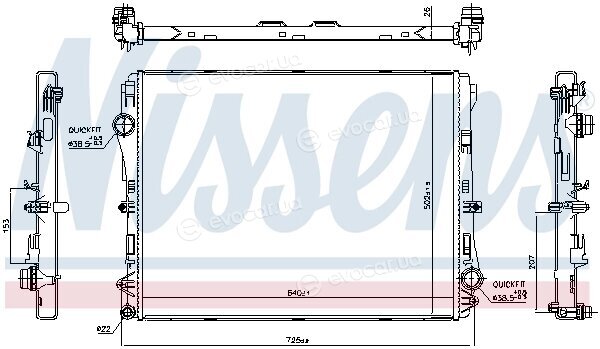Nissens 606301