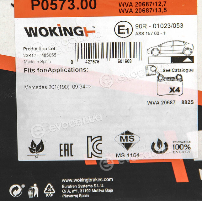 Woking P0573.00