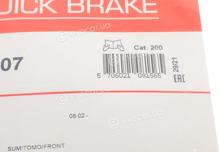 Kawe / Quick Brake 109-1607