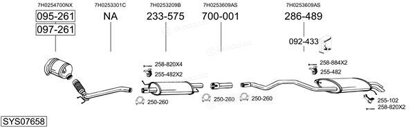 Bosal SYS07658