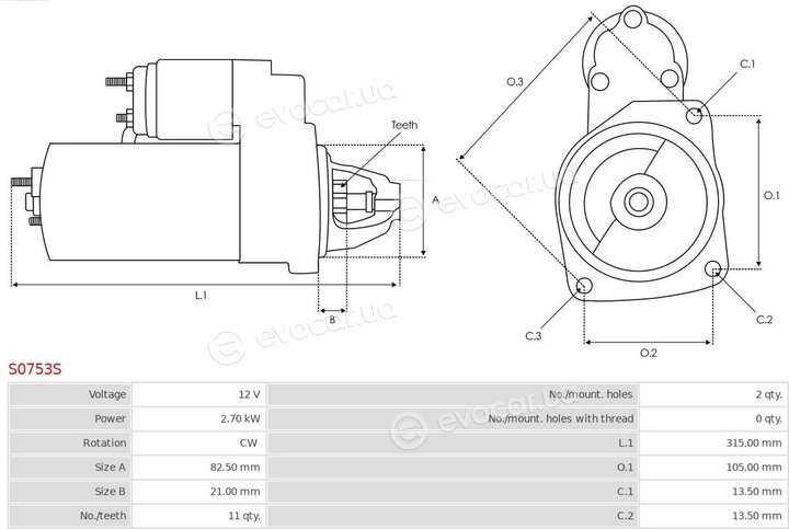 AS S0753S