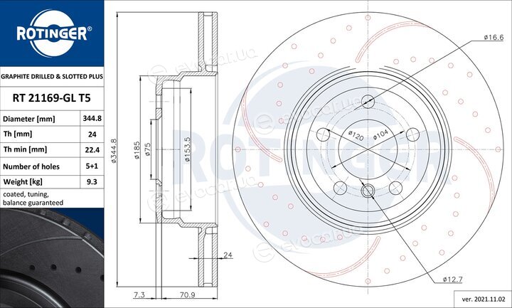 Rotinger RT 21169-GL T5