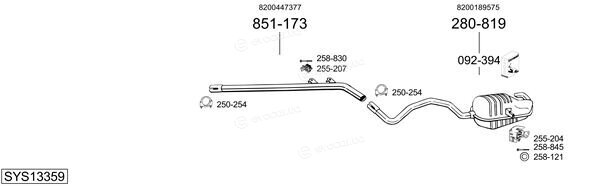 Bosal SYS13359