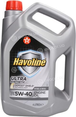 Texaco HAVOLINE ULTRA 5W40 4L