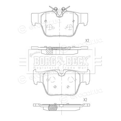 Borg & Beck BBP2889