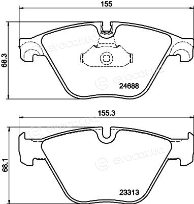 Hella Pagid 8DB 355 015-261