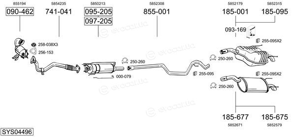 Bosal SYS04496