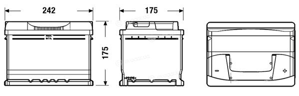 Exide EB602