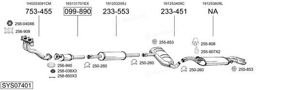 Bosal SYS07401