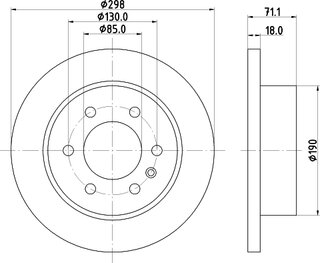 Hella Pagid 8DD 355 131-841