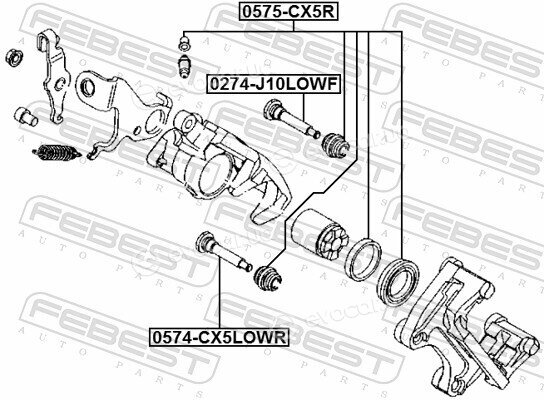 Febest 0574-CX5LOWR