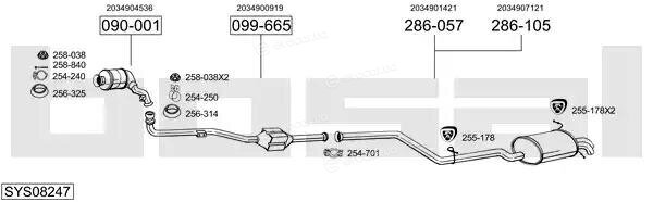 Bosal SYS08247