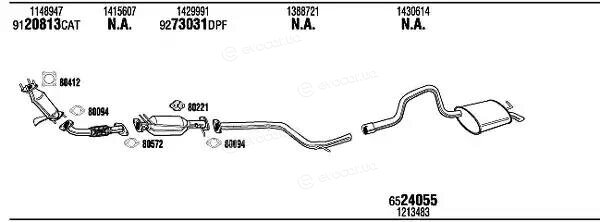 Walker / Fonos FOH15446BB