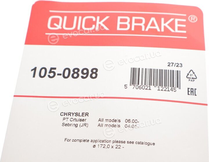 Kawe / Quick Brake 105-0898