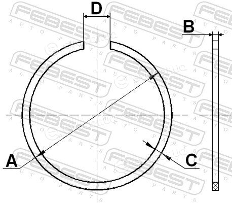 Febest CC-2-52X2