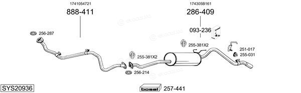 Bosal SYS20936