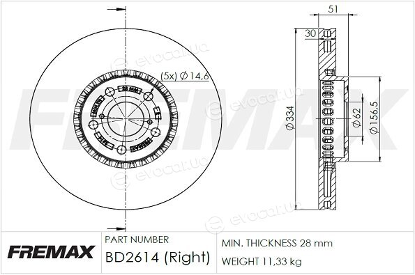 Fremax BD-2614
