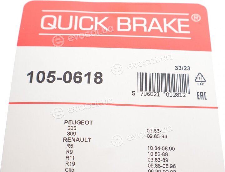 Kawe / Quick Brake 105-0618