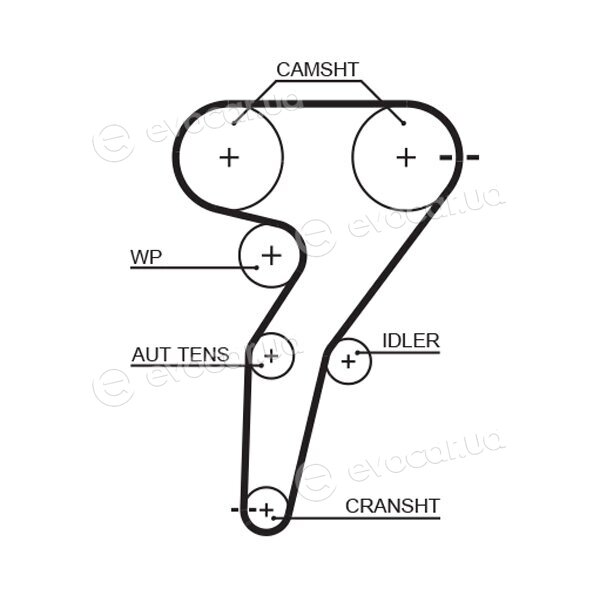 Gates K035429XS