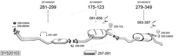 Bosal SYS20103