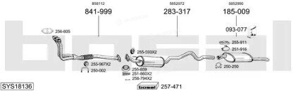 Bosal SYS18136