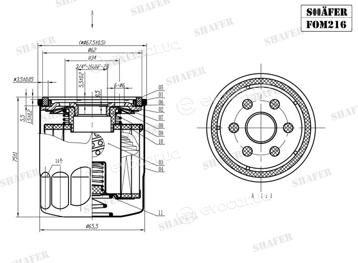 Shafer FOM216