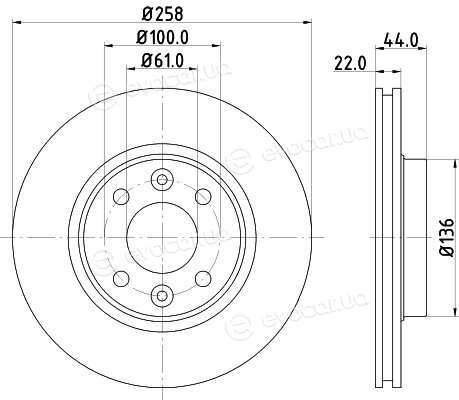 Hella Pagid 8DD 355 129-621