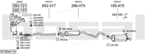 Bosal SYS04110