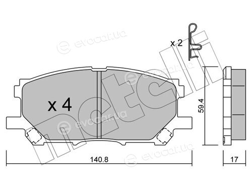 Metelli 22-0618-0