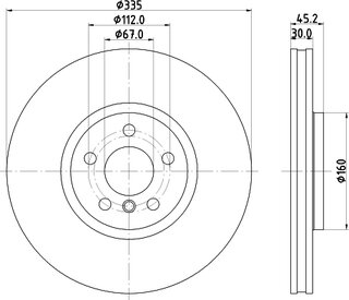 Hella Pagid 8DD 355 133-111