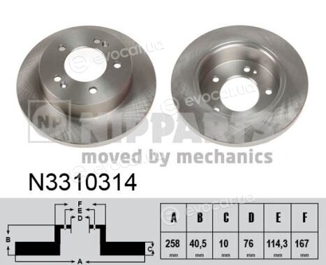 Nipparts N3310314