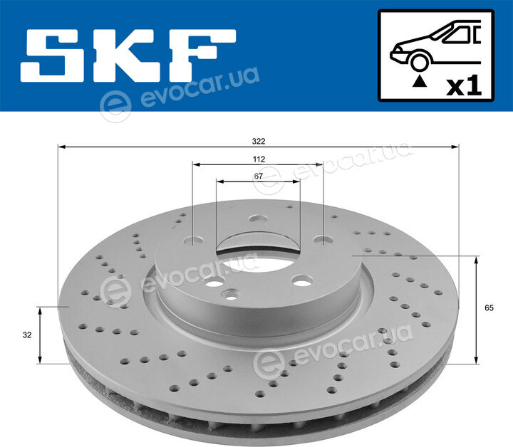 SKF VKBD 80085 V1