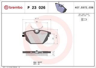 Brembo P 23 026
