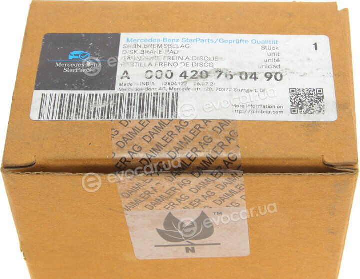 Mercedes-Benz A 000420760490
