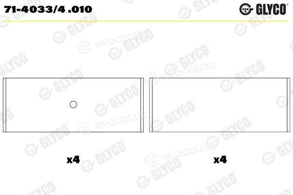 Glyco 71-4033/4 .010