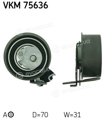 SKF VKM 75636