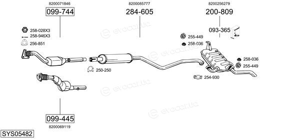 Bosal SYS05482