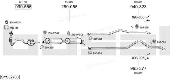 Bosal SYS02760