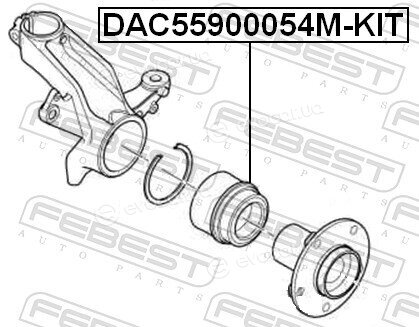Febest DAC55900054M-KIT