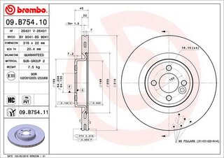 Brembo 09.B754.11