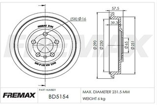 Fremax BD-5154