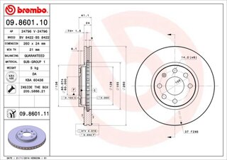 Brembo 09.8601.10