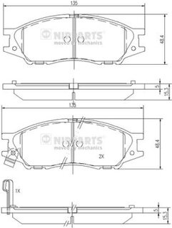 Nipparts N3601097