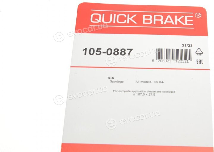 Kawe / Quick Brake 105-0887