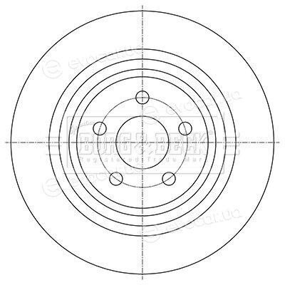 Borg & Beck BBD5458