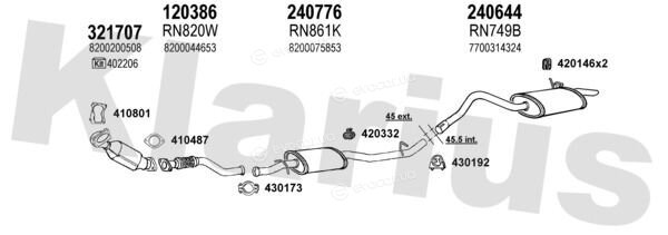 Klarius 720955E